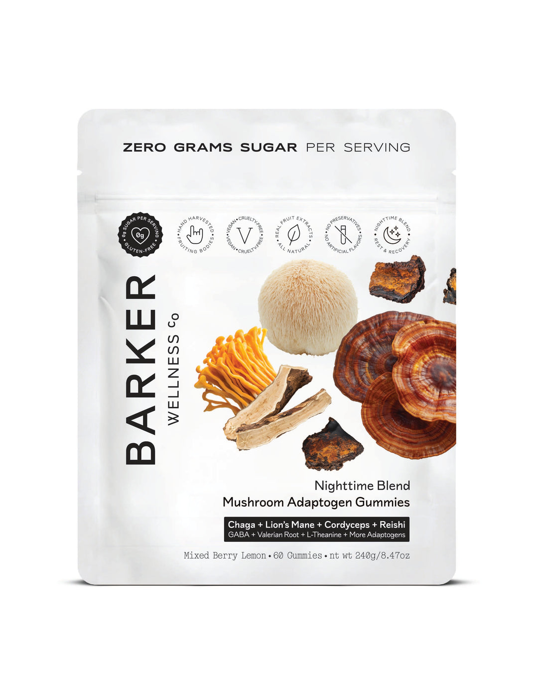 Mushroom Adaptogen Gummies - Nighttime