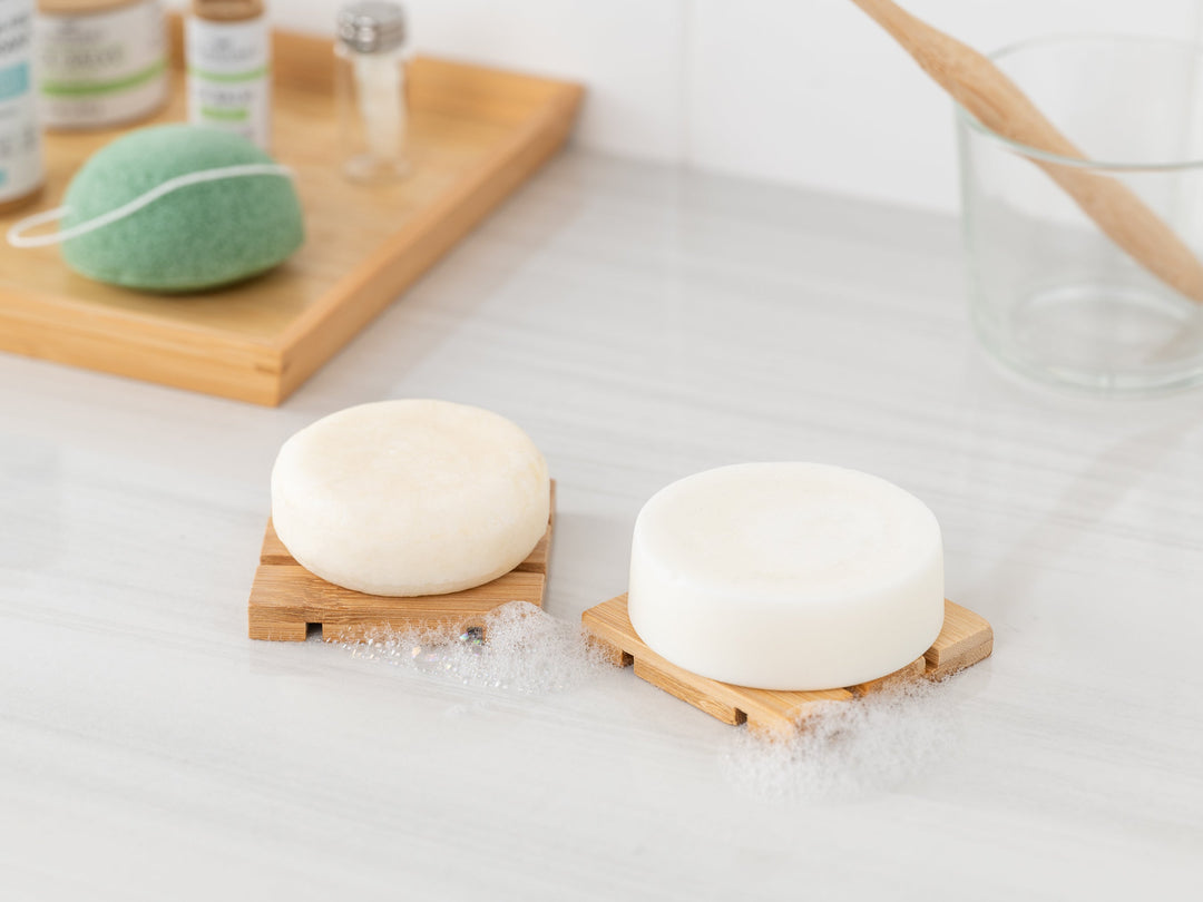 Square Wood Soap Dish